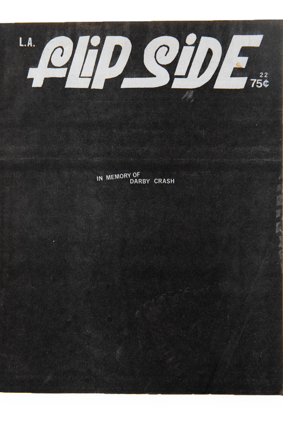 FLIPSIDE FANZINE | No. 22