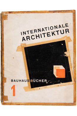 INTERNATIONAL ARCHITEKTUR | Bauhaus Bücher 1
