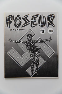 POSEUR ZINE 1,2,3,5, + Wholesale Catalog