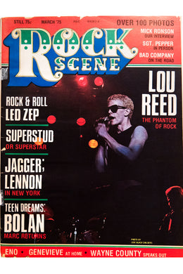 ROCK SCENE MAGAZINE | March 1975