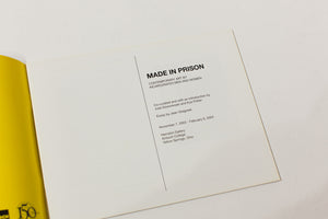 MADE IN PRISON | Contemporary Art by Incarcerated Men and Women
